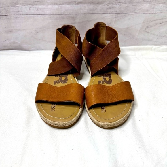 Sorel Brown Ella Sandals Size 7.5 - Picture 2 of 8